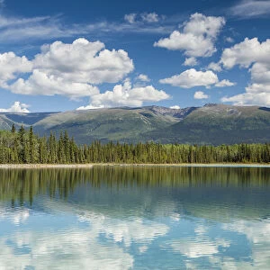 Boya Lake and Cassiar Mountains, Boya Lake Provincial Park, British Columbia, Canada