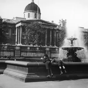 Boys In Trafalgar Square