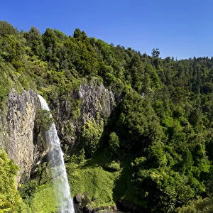 Bridal Veil Falls, Raglan, Waikato Region, New Zealand