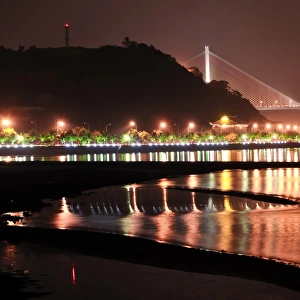 Bridge between Bai Chay and Hong Gai, Halong Bay, Vietnam, Southeast Asia