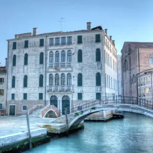 Bridge Ponte Santa Maria Nova - Venice, Italy