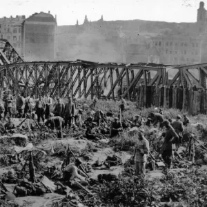 Bridge Down In Przemysl