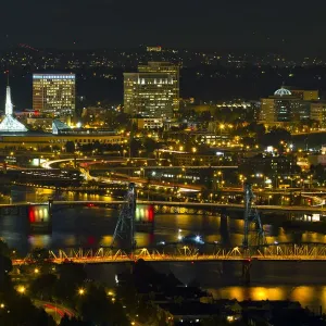 Bridges at night