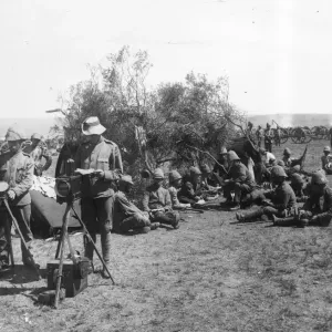 British Army Camp Print circa 1900 British Army Camp Print circa 1900