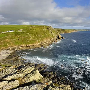 british, coastal area, coast, cornwall, distance, english, landscape shot, ocean