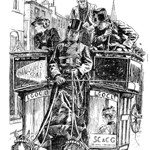 British London satire caricatures comics cartoon illustrations: Carriage British London satire caricatures comics cartoon illustrations: Carriage