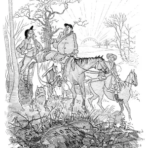British London satire caricatures comics cartoon illustrations: Hunters British London satire caricatures comics cartoon illustrations: Hunters