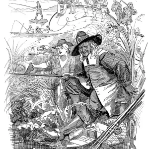 British London satire caricatures comics cartoon illustrations: Saint Izaak British London satire caricatures comics cartoon illustrations: Saint Izaak