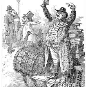 British London satire caricatures comics cartoon illustrations: Singing British London satire caricatures comics cartoon illustrations: Singing