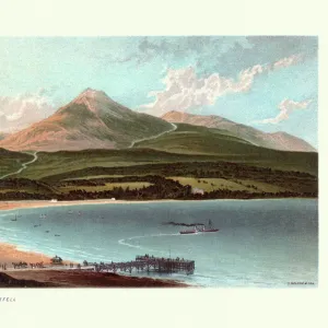 Brodick Bay and Goat Fell, Scotland, 19th Century