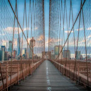 Brooklyn Bridge Cable System Print Brooklyn Bridge Cable System Print
