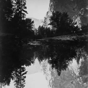 Three Brothers in Yosemite Valley by Carleton E Watkins Three Brothers in Yosemite Valley by Carleton E Watkins