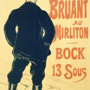 Bruant au Mirliton Print Bruant au Mirliton Print