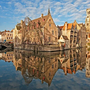 Bruges Reflections in The Canal