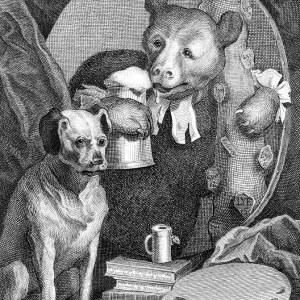 The Bruiser, Charles Churchill, by Hogarth The Bruiser, Charles Churchill, by Hogarth