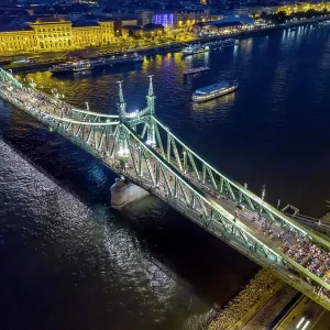 Budapest cityscape by night Budapest cityscape by night