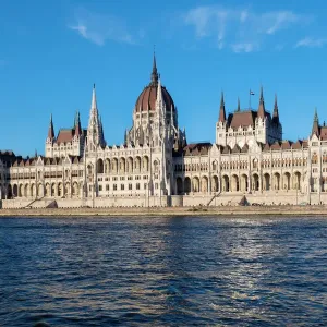 Edificio del parlamento de Budapest, Hungría. Edificio del parlamento de Budapest, Hungría.