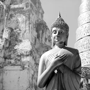 Buddha statue and Pagoda