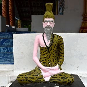 buddhist statue at Wat Xangkhong temple luang prabang Laos Asia