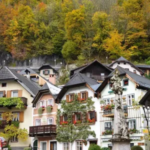 Buildings in Hallstatt Buildings in Hallstatt