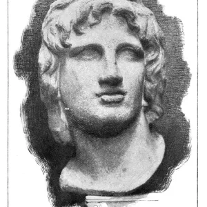 Alexander the Great Print - 1899 Engraving Alexander the Great Print - 1899 Engraving