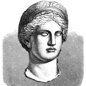 Bust of the goddess Hera Bust of the goddess Hera