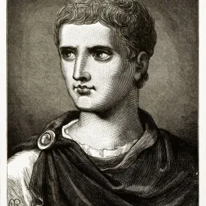 César Augusto Emperador Romano Grabado. César Augusto Emperador Romano Grabado.