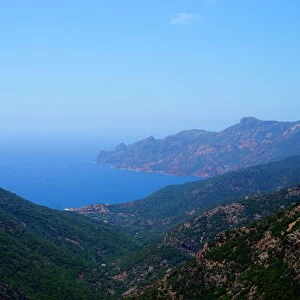 Calanches of Piana, Overview, Corsica, France