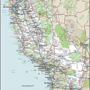 California Highway Map