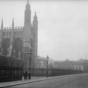 Cambridge University Print: Kings College Chapel circa 1900 Cambridge University Print: Kings College Chapel circa 1900
