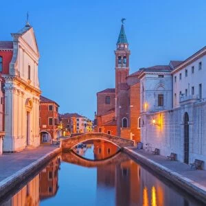 Canal in Chioggia, Veneto, Italy