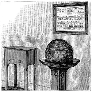 Cannon Ball Print from the Siege of Derry Cannon Ball Print from the Siege of Derry