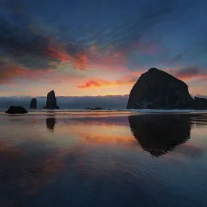 Cannon Beach at Sunset