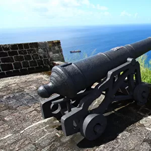 Cannon at Brimstone Hill - St Kitts