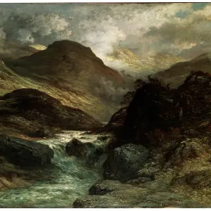 A Canyon, 1878. Artist: Gustave Doré