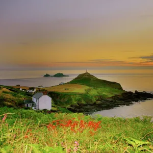 Cape Cornwall at sunset