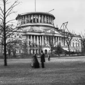 US Capitol Building Print 1859 US Capitol Building Print 1859