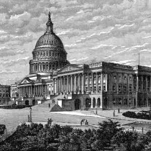 US Capitol Building Print US Capitol Building Print