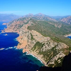 Capo Rosso and Surroundings, Corsica, France