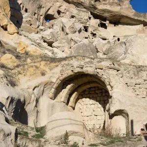 Cappadocia Print - Lower Cavusin Church Cappadocia Print - Lower Cavusin Church