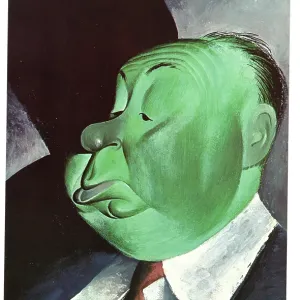 Caricature Of Alfred Hitchcock Caricature Of Alfred Hitchcock