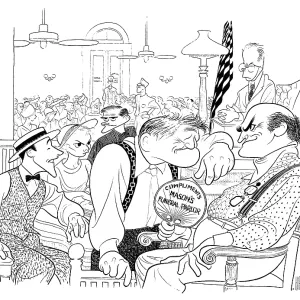 Caricature Of The Cast Of Inherit the Wind Caricature Of The Cast Of Inherit the Wind