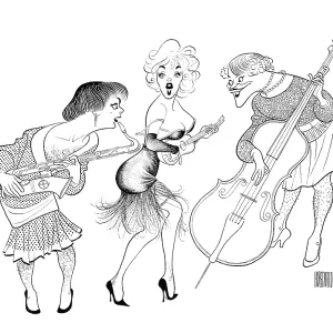 Caricature Of The Cast Of Some Like It Hot Caricature Of The Cast Of Some Like It Hot