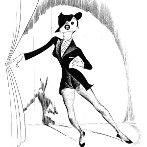 Caricature Of Judy Garland Caricature Of Judy Garland