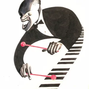 Caricature Of Lionel Hampton Caricature Of Lionel Hampton