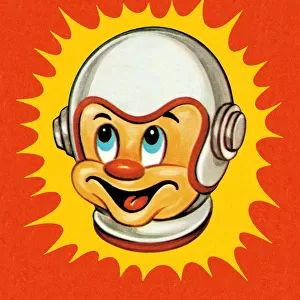 Cartoon Astronaut Character