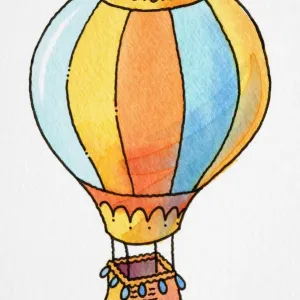 Hot Air Balloon Print Hot Air Balloon Print