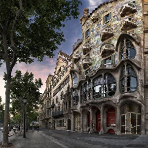 Casa BatllAo in Barcelona, Spain