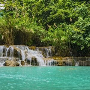 cascade, exterior views, little, luang prabang province, rain forest, tourist attractions