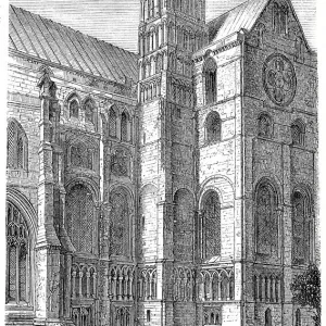 Cathedral in Canterbury Cathedral in Canterbury